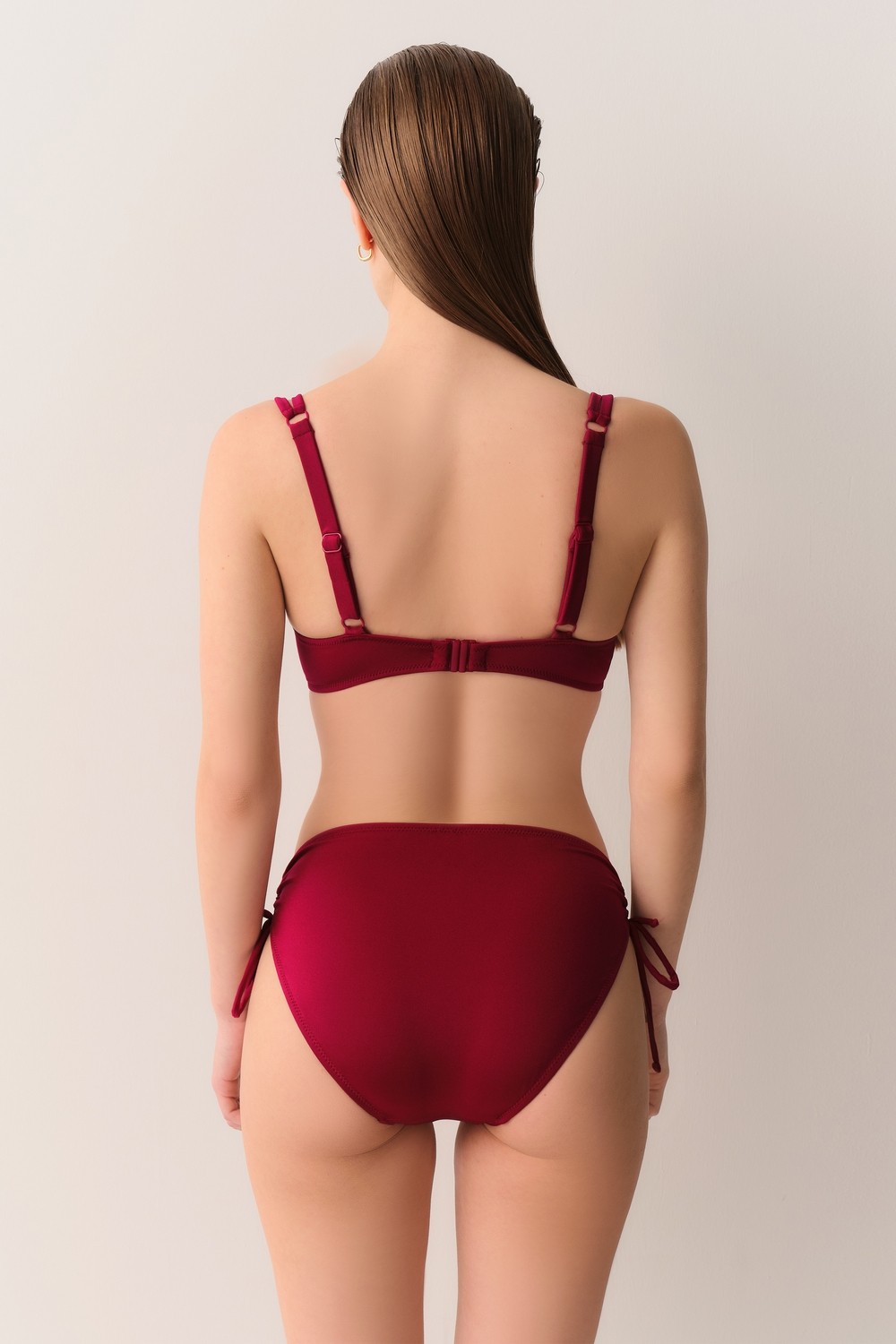 Suwen Yanı Büzgülü Bikini Alt görsel 8