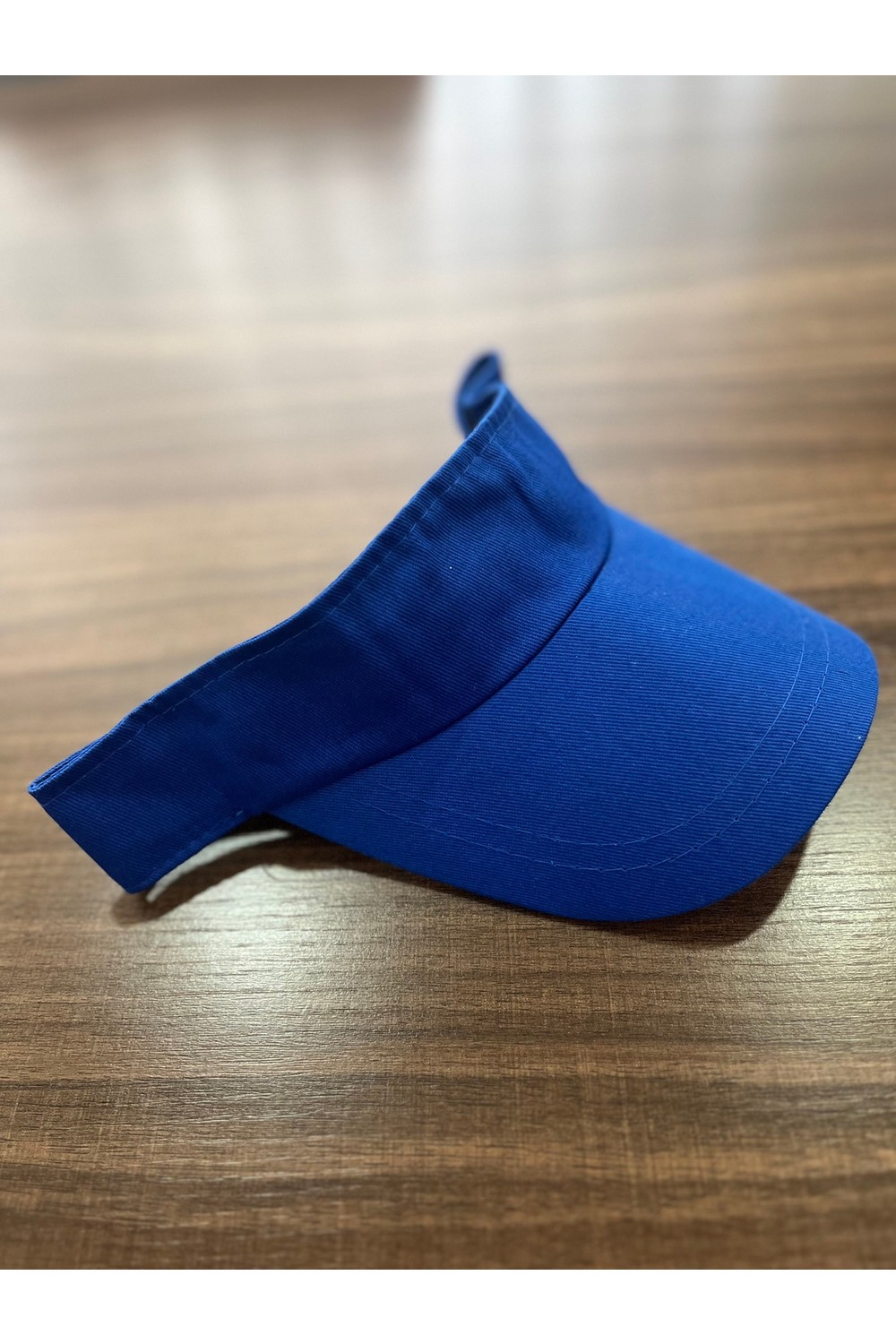 Aydın Şapkacınız Pamuk Cırtlı Ayarlanabilir Uv Korumalı Yazlık Tenisçi Şapka, Unisex Spor Vizör görsel 5