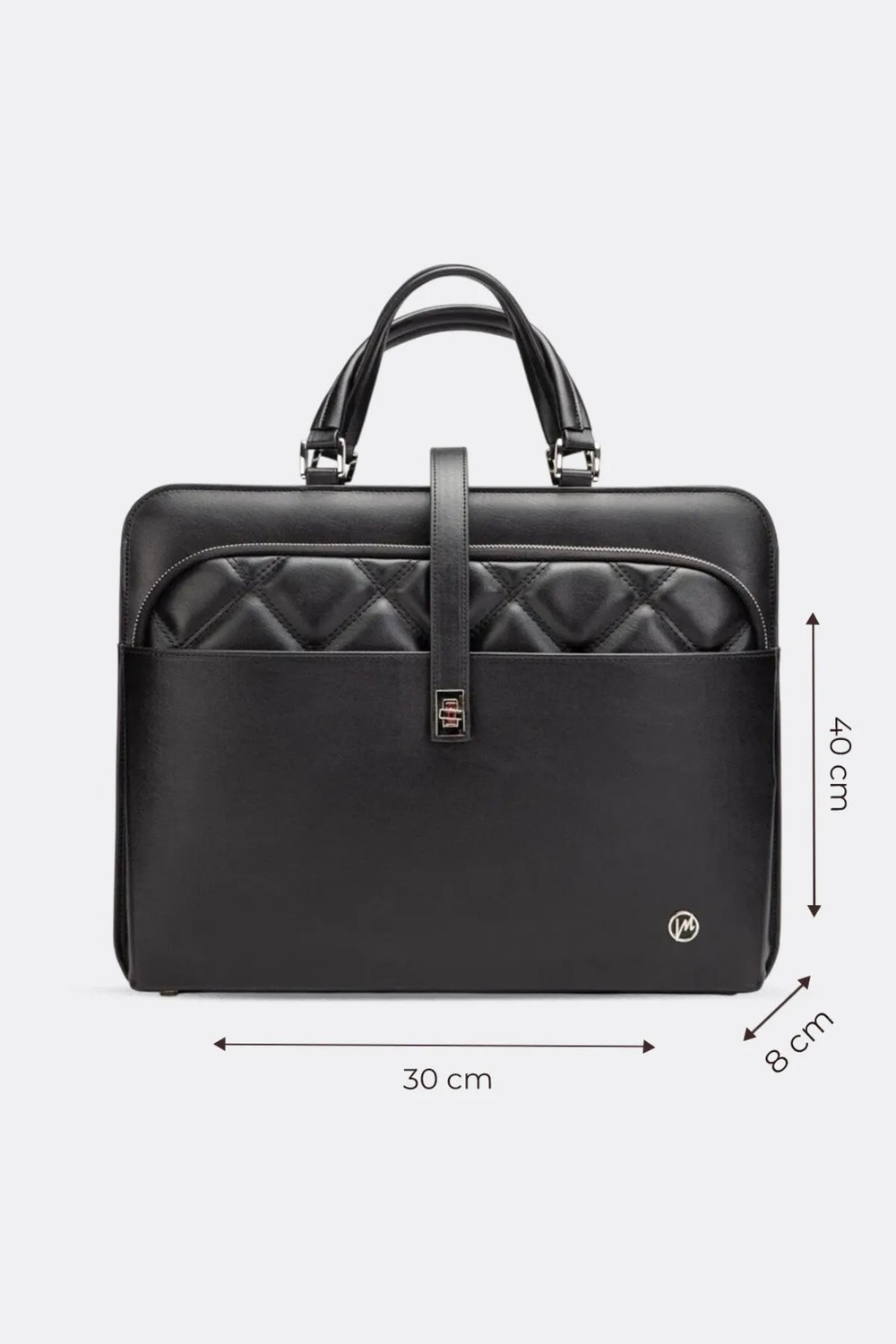 Morca Kadın Bordo Kapitone Laptop Çantası Suni Deri Ayarlanabilir Askılı Günlük Kullanım İçin görsel 7