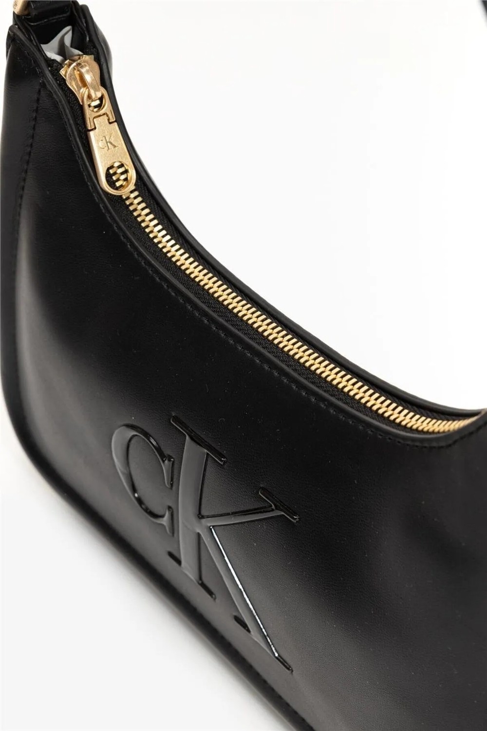 Calvin Klein Kadın Omuz Çanta Black Ergonomik Tasarım ile Şık Görünüm Sunuyor görsel 5