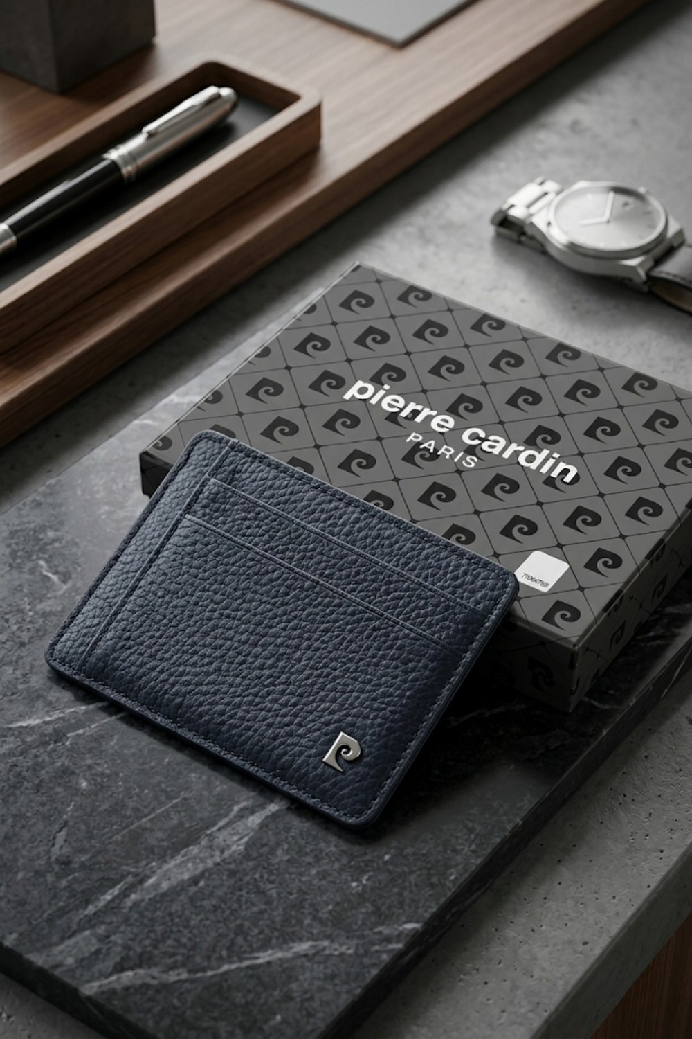 Pierre Cardin 0422 Hakiki Deri Erkek Cüzdan Kartlık görsel 7
