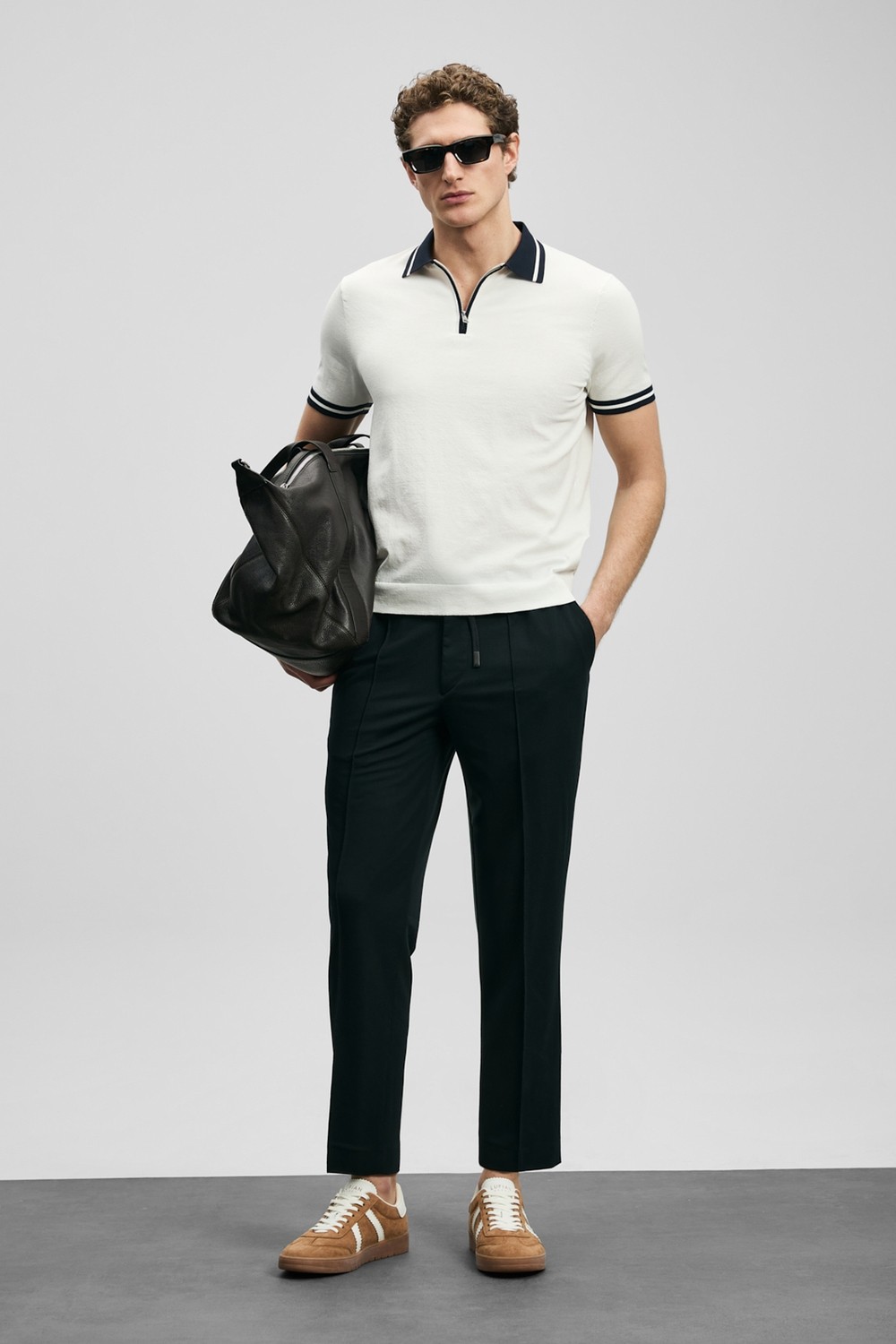 Lufian Sımon Jogger Pantolon Slim Fit Siyah
