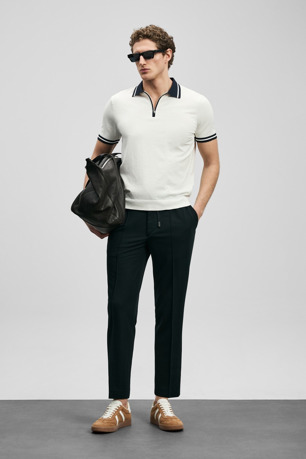 Lufian Sımon Jogger Pantolon Slim Fit Siyah görsel 3
