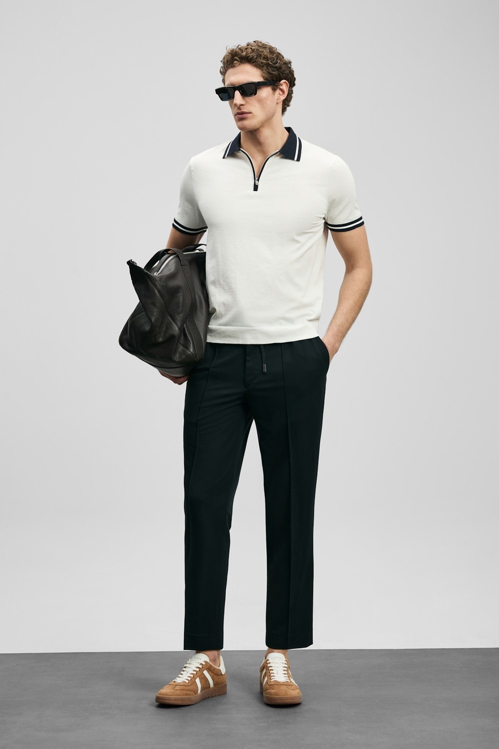 Lufian Sımon Jogger Pantolon Slim Fit Siyah görsel 4
