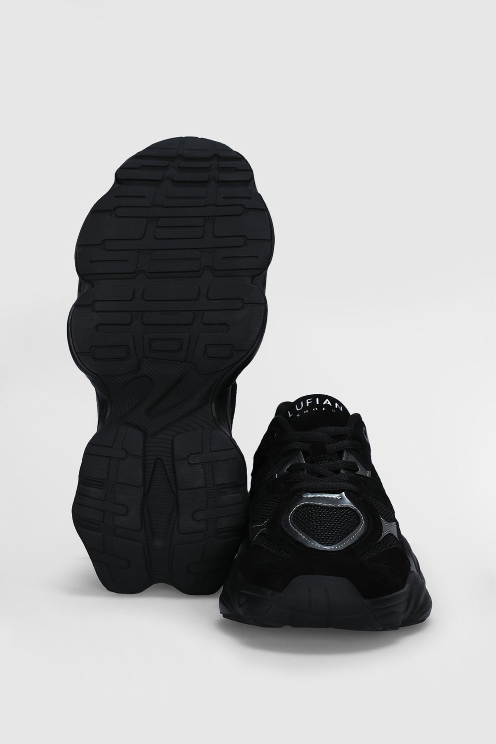 Lufian Mery Kadın Sneaker Ayakkabı Siyah görsel 4