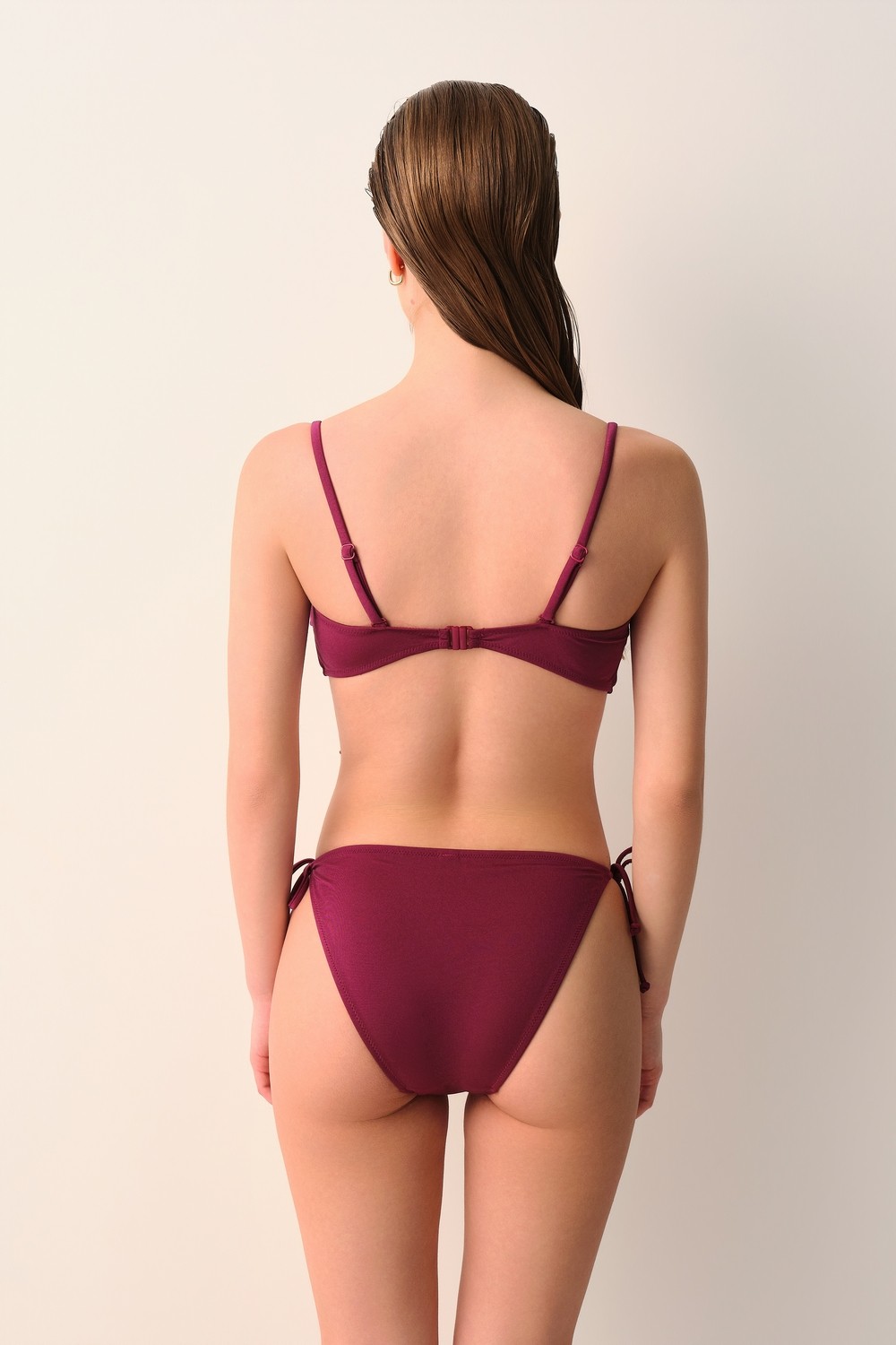 Suwen Ince Bağcıklı Bikini Alt görsel 3
