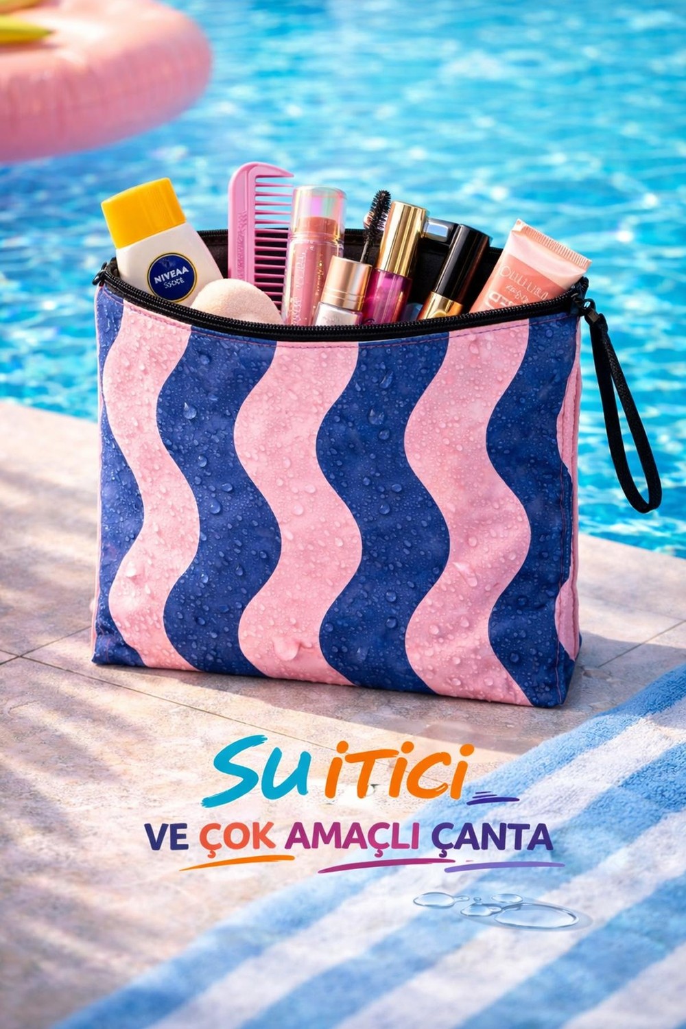 Evdek Water Repellent Çok Amaçlı Çanta 35X25 cm 6emd1 görsel 2