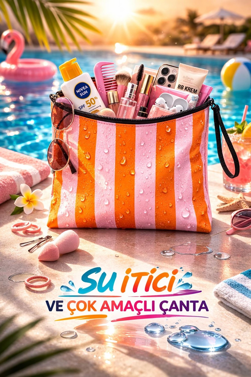 Evdek Water Repellent Çok Amaçlı Çanta 35X25 cm 6emd2 görsel 2