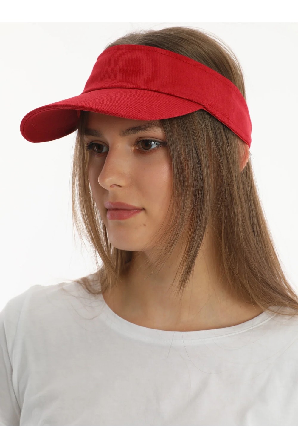 Ritagarcia Ritagarci Unisex 2'li Paket Ayarlanabilir Tenis Vizör Şapka Seti - Güneş Koruyucu Spor Siperlik görsel 4