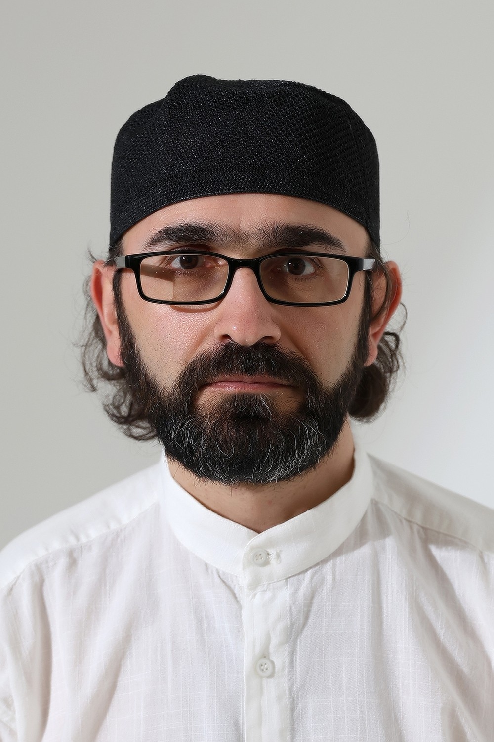 İhvan Online Sık Örgü Kalıp Namaz Takkesi, Dik Duruşlu Takke Siyah görsel 4