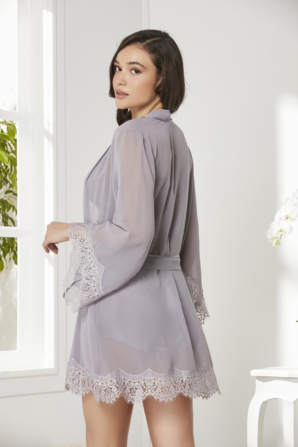 Pierre Cardin Saten Dörtlü Çeyiz Seti - 7005 görsel 3