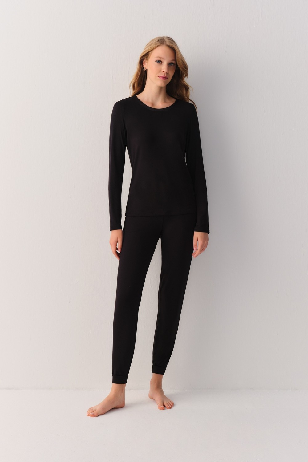 Suwen Modal Luxe Pantolon görsel 2