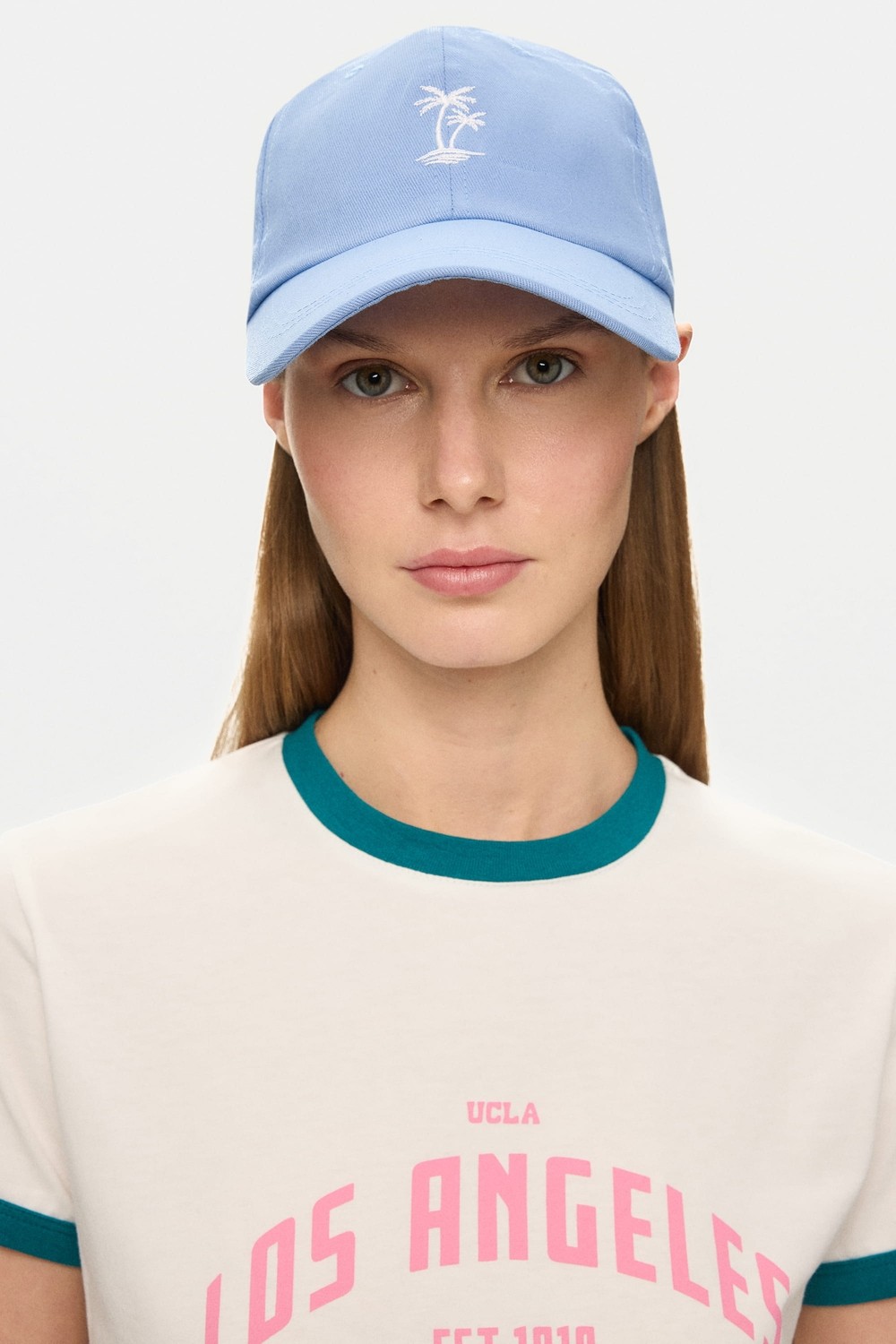 Ucla Anıston Bordo Baseball Cap Nakışlı - Unisex Şapka