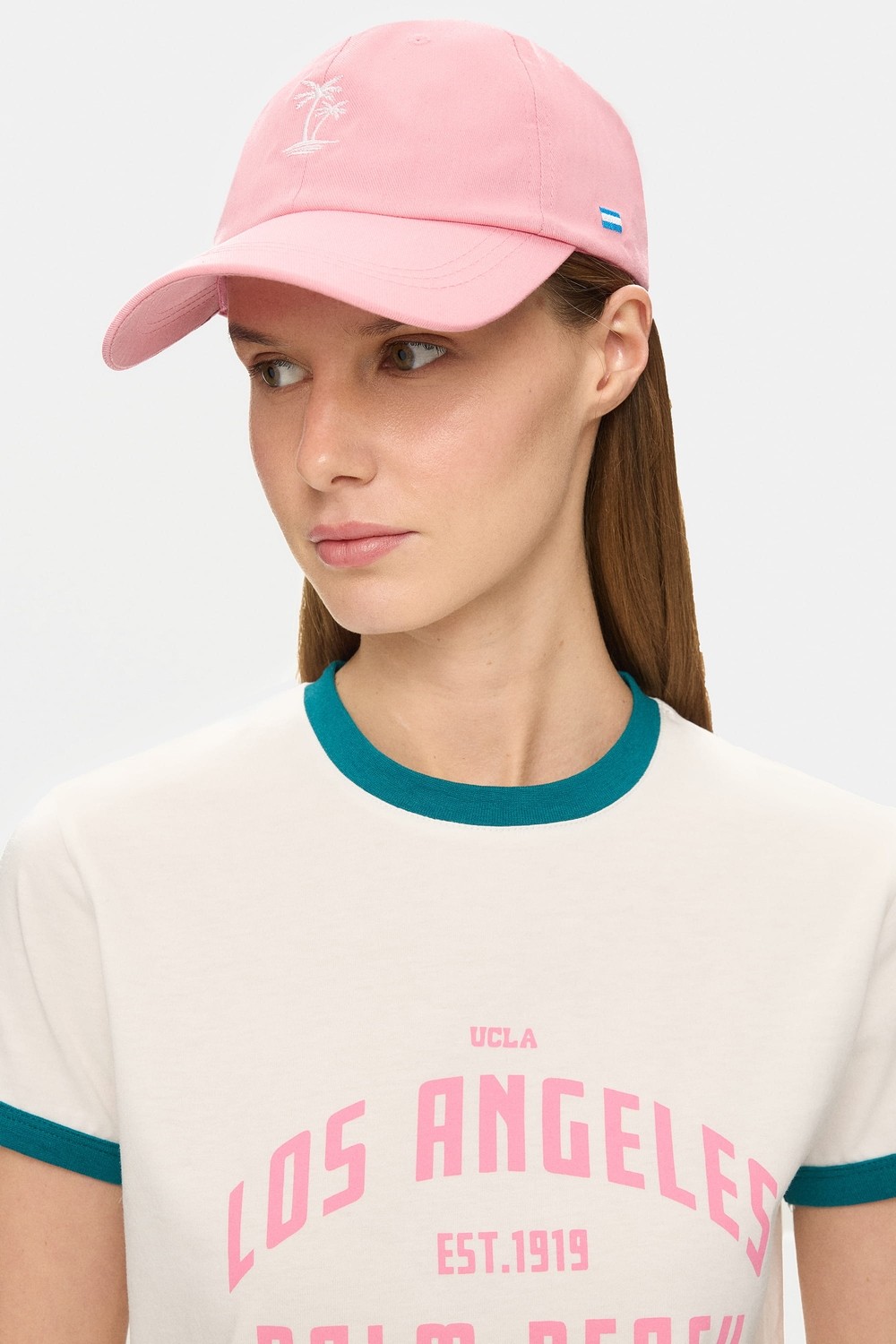 Ucla Anıston Bordo Baseball Cap Nakışlı - Unisex Şapka görsel 5