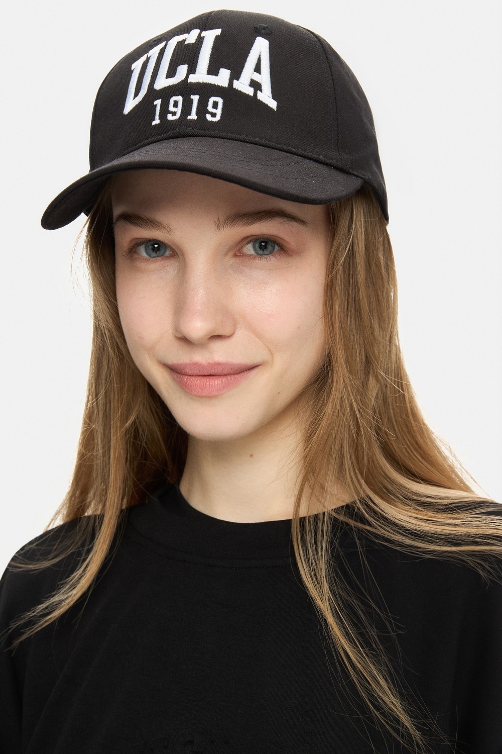 Ucla Ballard Sarı Baseball Cap Nakışlı - Unisex Şapka görsel 4