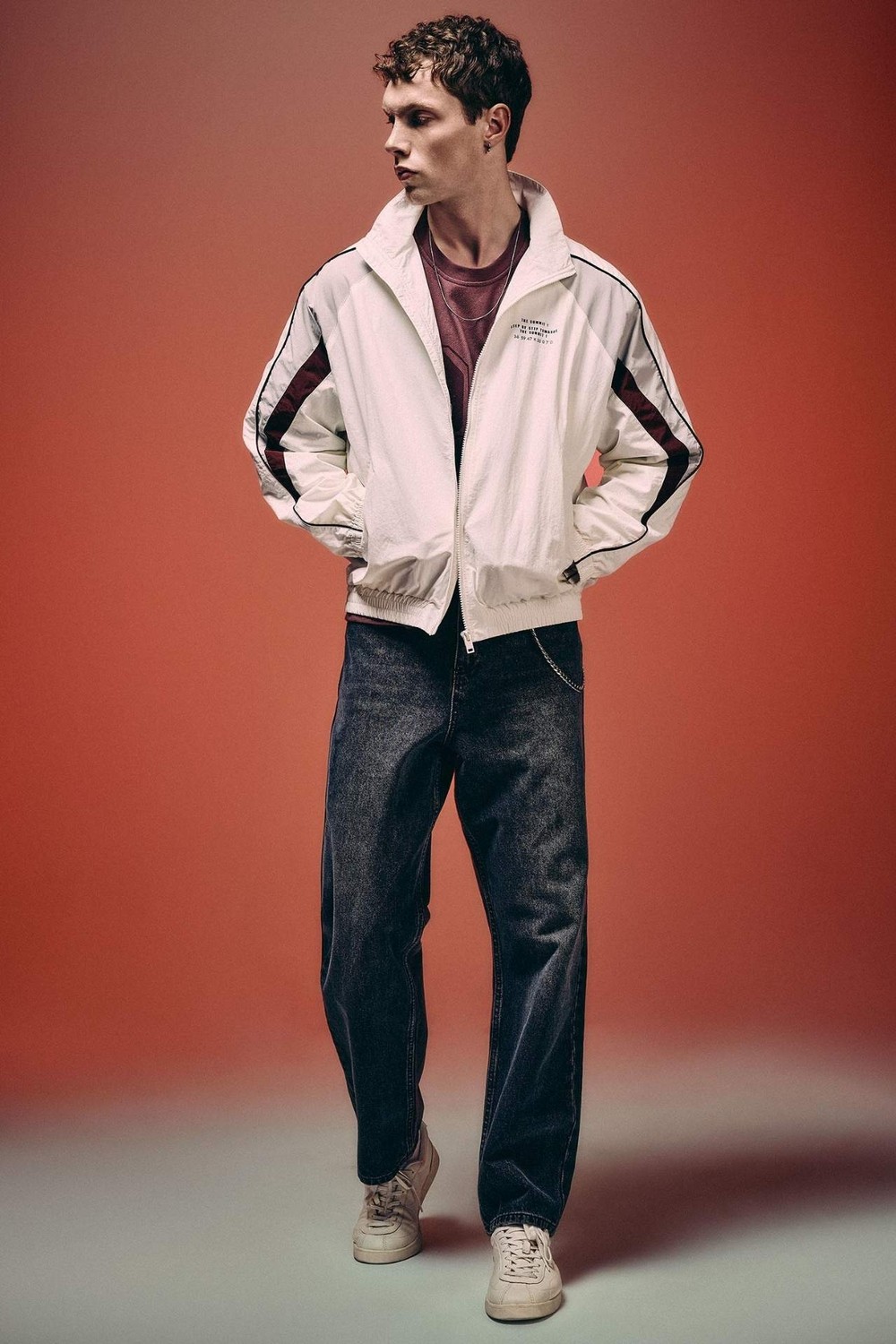 DeFacto Baggy Fit Normal Bel Geniş Paça Jean Pantolon G8480AX26SP görsel 3