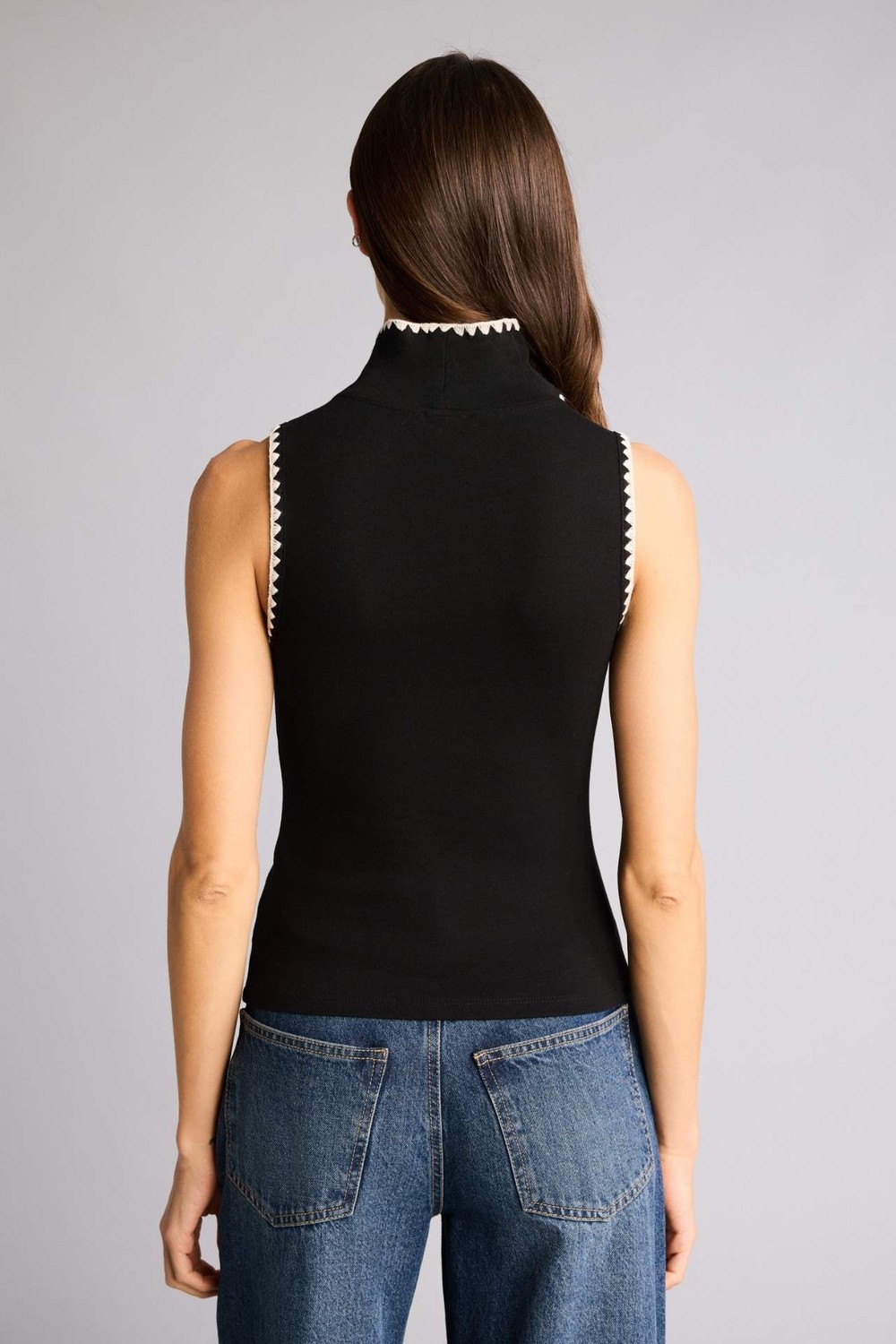 DeFacto Slim Fit Yuvarlak Yaka Ribana Kırmızı Atlet H3881AX26SM görsel 5