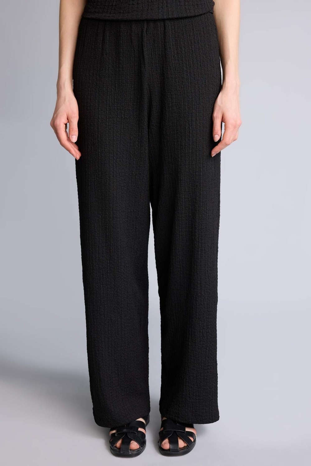 DeFacto Straight Fit Kırışık Dokulu Pantolon G2919AX26SP görsel 3