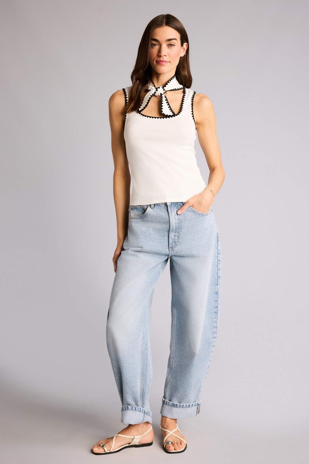 DeFacto Slim Fit Yuvarlak Yaka Ribana Kırmızı Atlet H3881AX26SM görsel 7