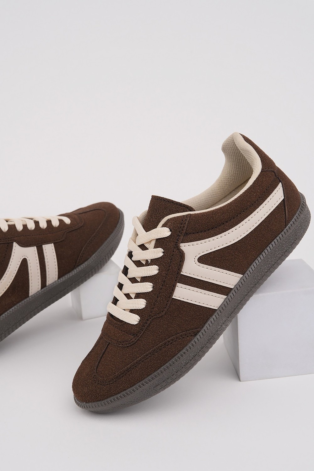 Muggo Garcia Garantili Unisex Ortopedik Günlük Bağcıklı Yürüyüş Koşu Sneaker Spor Ayakkabı