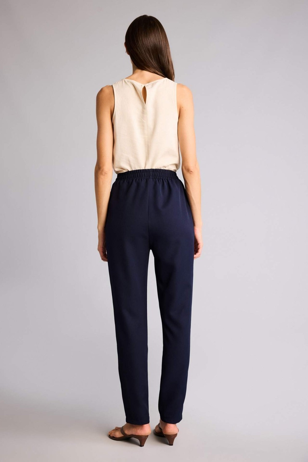 DeFacto Slim Fit Yüksek Bel Jogger Paça Pantolon H8464AX26SM görsel 5