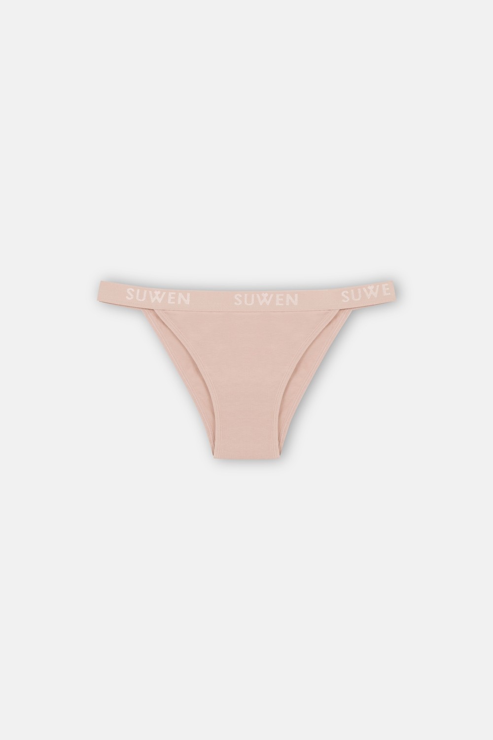Suwen 3'lü Pamuklu Lastikli Normal Bel Slip Külot görsel 8