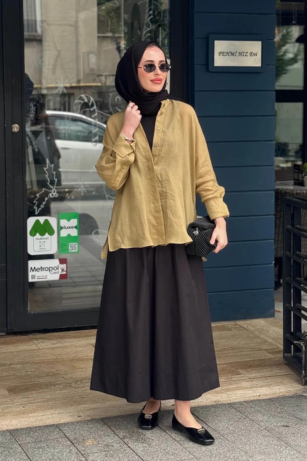 Al-Marwah Almarwah Gömlek 101008 Yeşil