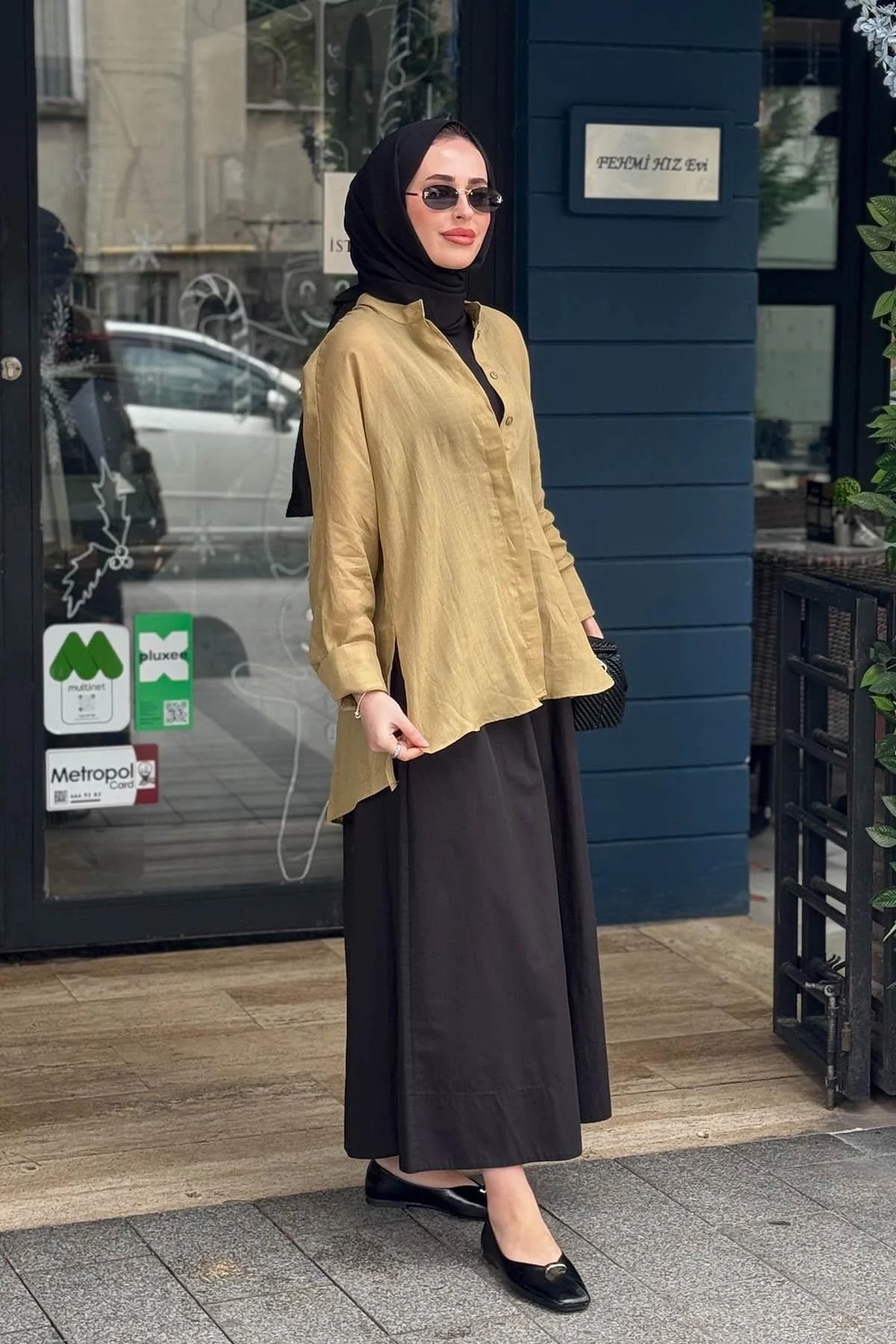 Al-Marwah Almarwah Gömlek 101008 Yeşil görsel 2