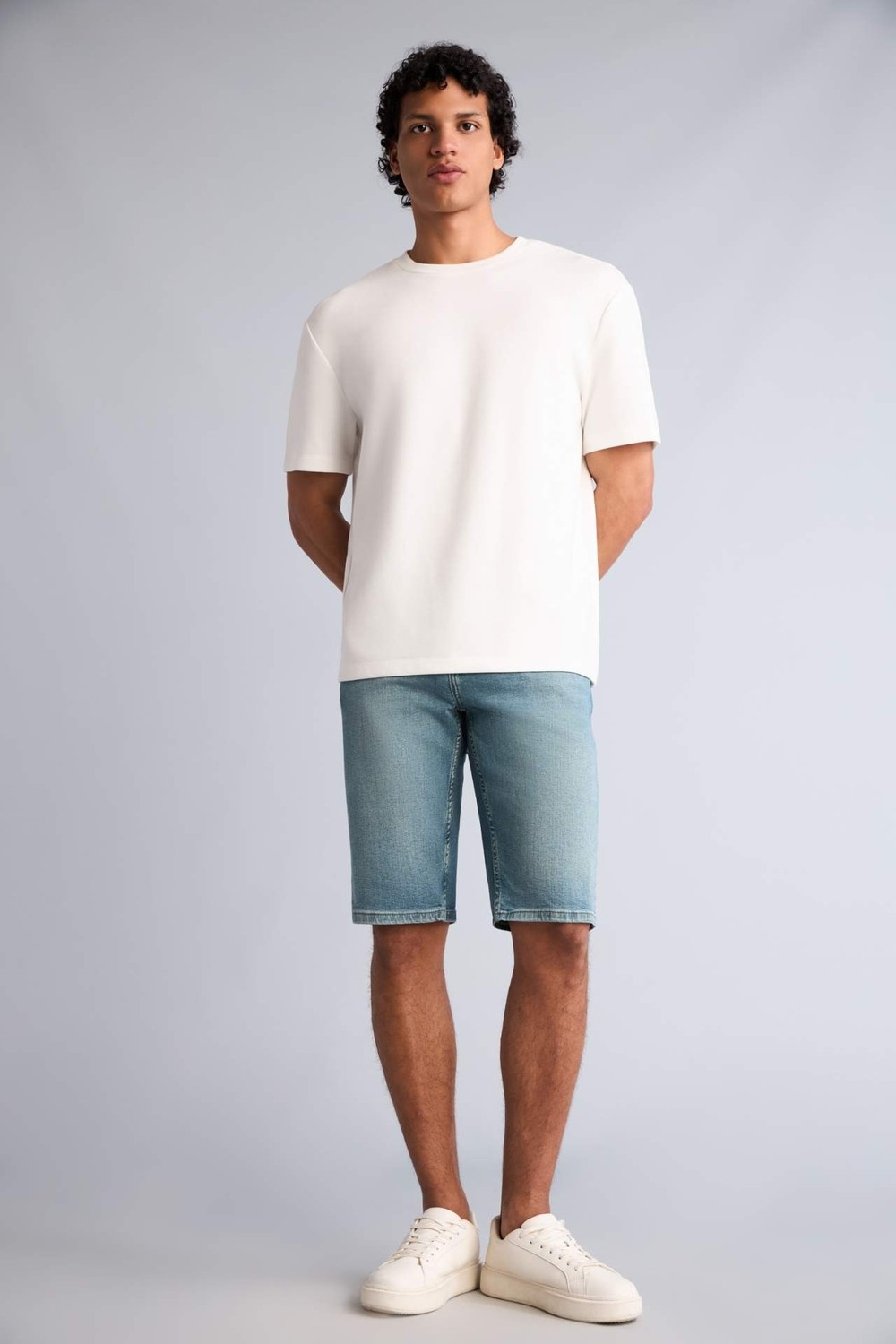 DeFacto Slim Fit Jean Bermuda F4220AX26SM