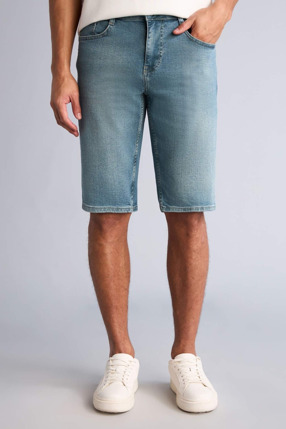 DeFacto Slim Fit Jean Bermuda F4220AX26SM görsel 3