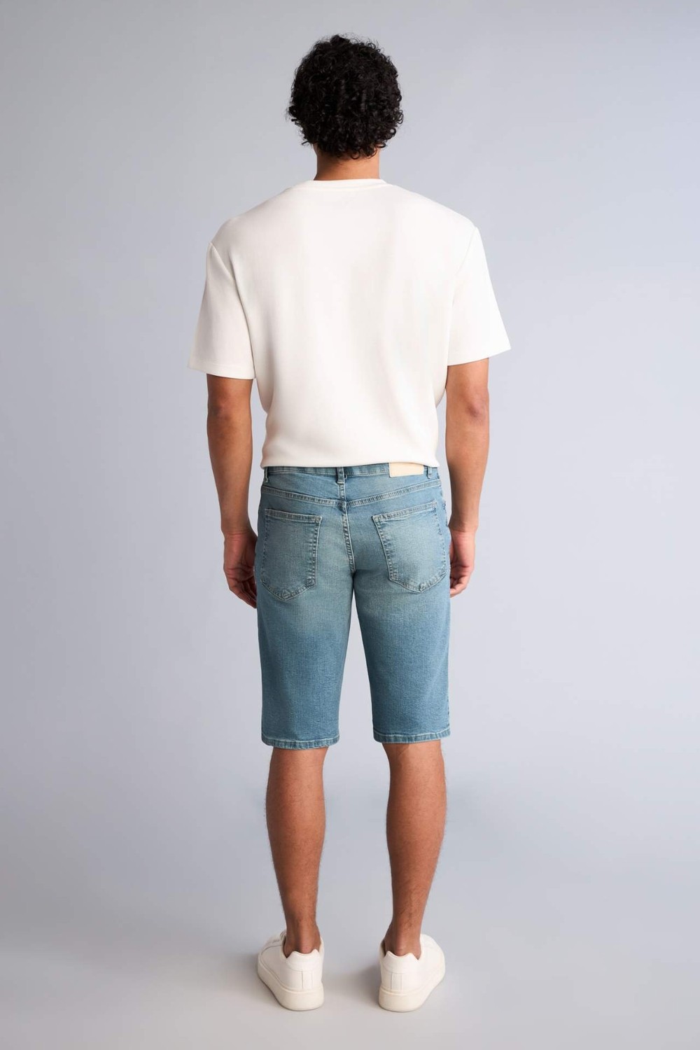 DeFacto Slim Fit Jean Bermuda F4220AX26SM görsel 5