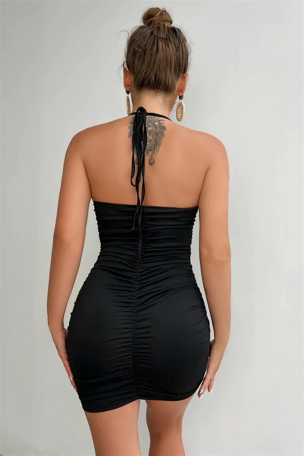 bebekokusu Bayan Seksi Mini Elbise görsel 2