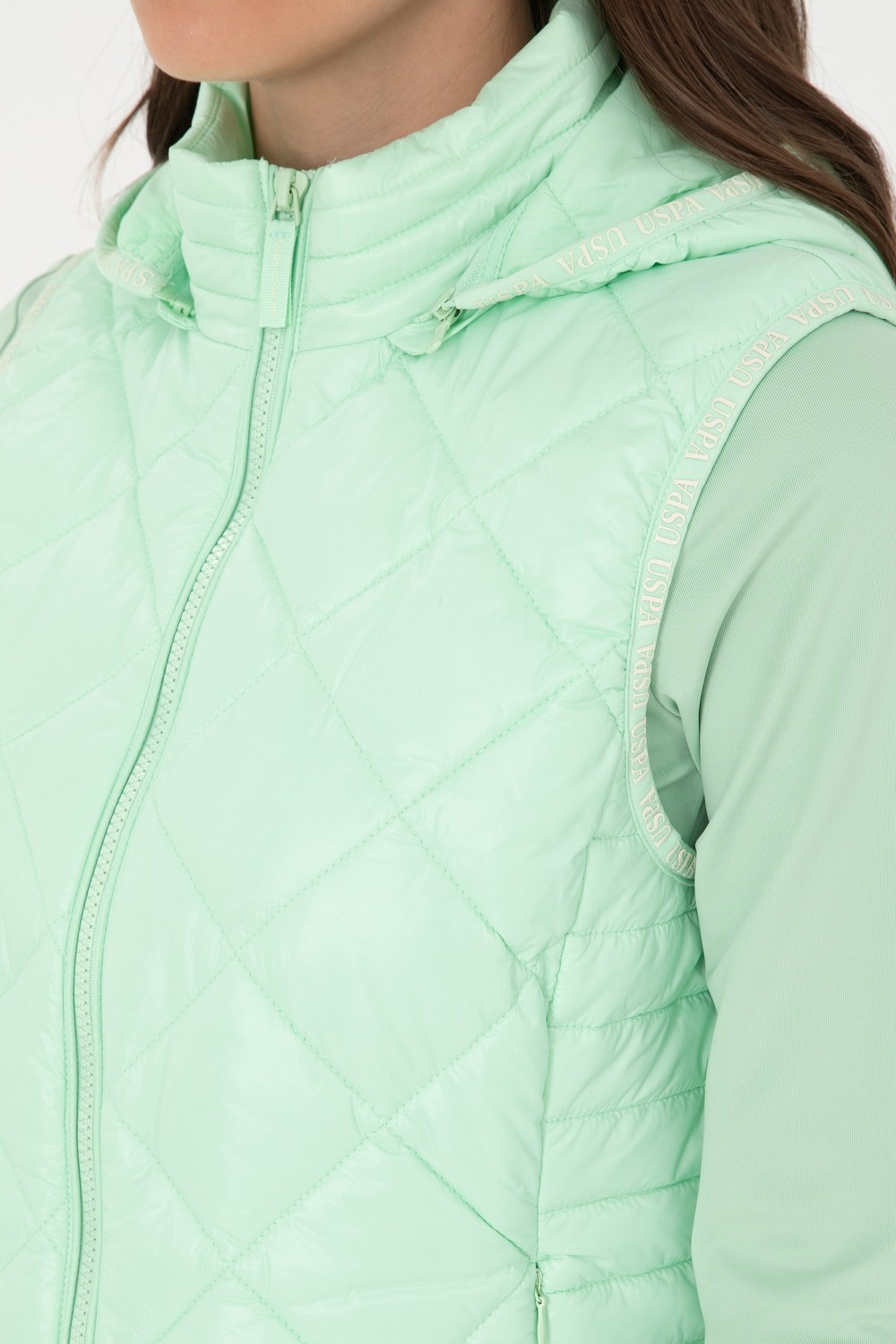 U.S. Polo Assn. Kadın Yelek (Dokuma) 50291311-VR250 görsel 7