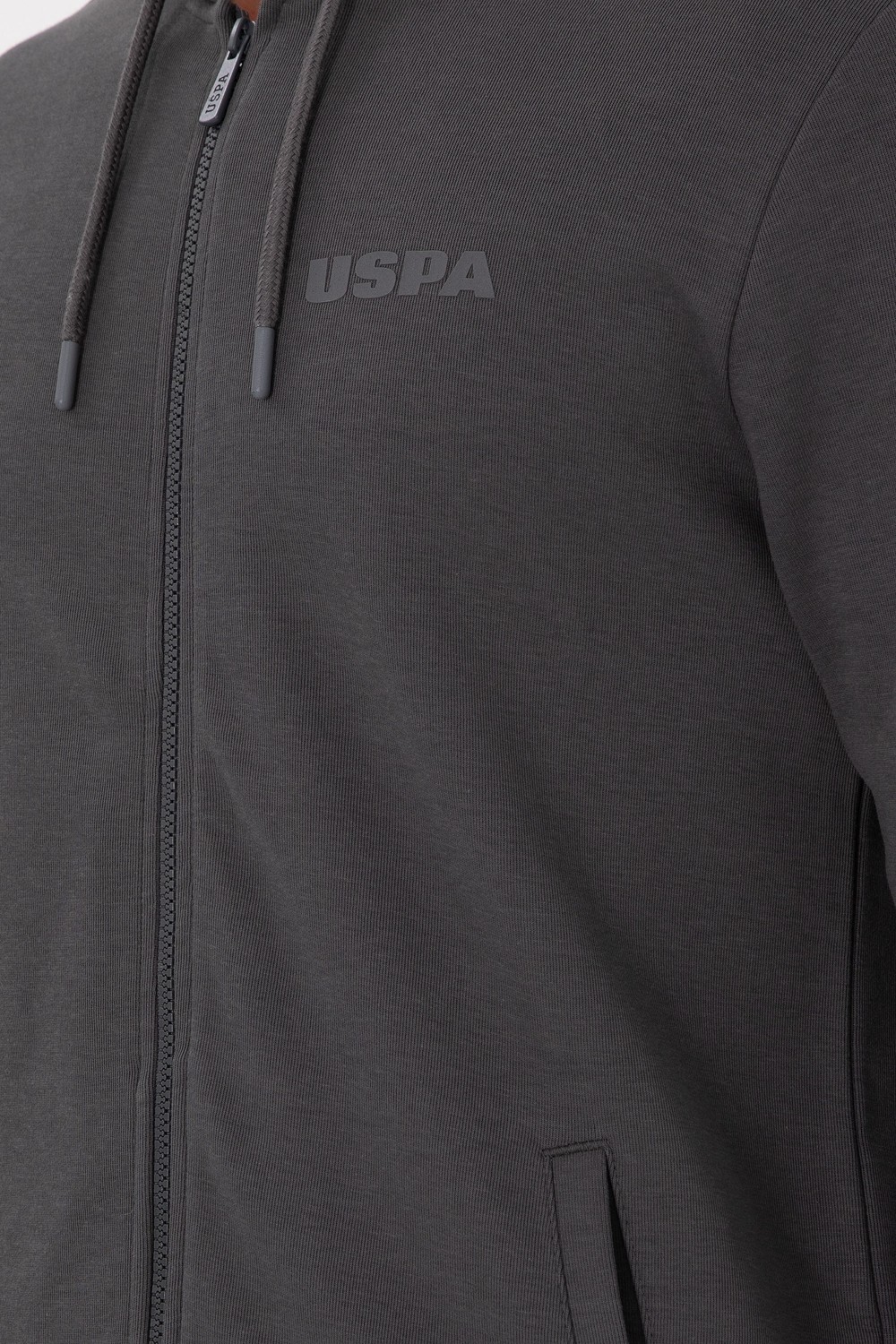 U.S. Polo Assn. Erkek Antrasit Örme Hırka 50293412-VR006 görsel 7