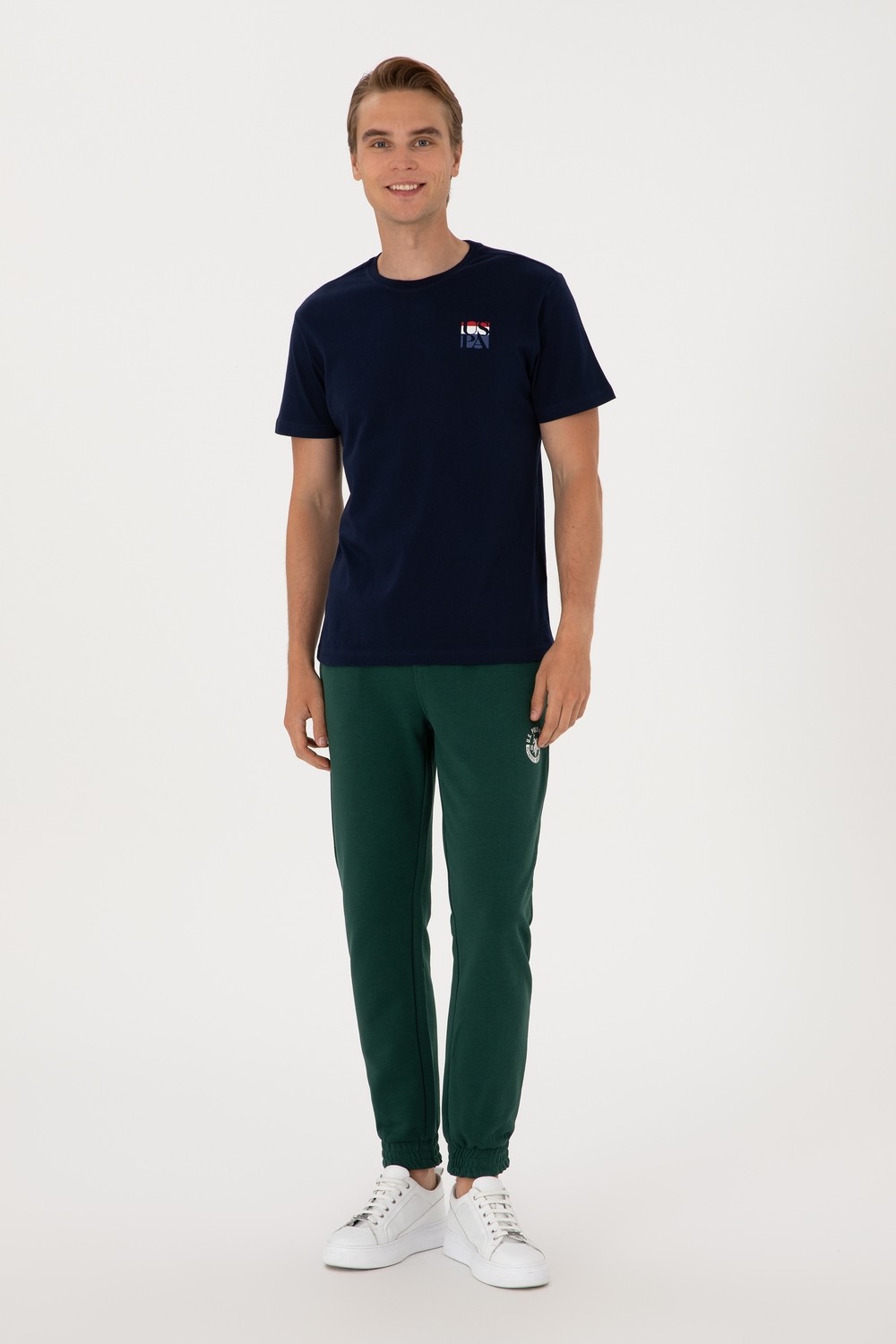 U.S. Polo Assn. Erkek Indigo Eşofman Altı 50293399-VR028 görsel 3