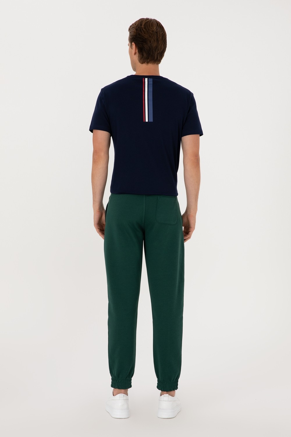 U.S. Polo Assn. Erkek Indigo Eşofman Altı 50293399-VR028 görsel 4
