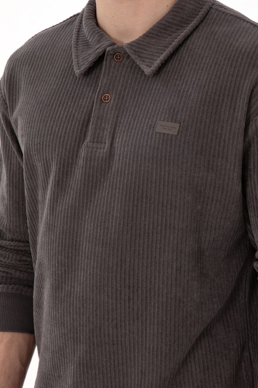 U.S. Polo Assn. Erkek Kahverengi Sweatshirt 50290583-VR029 görsel 7