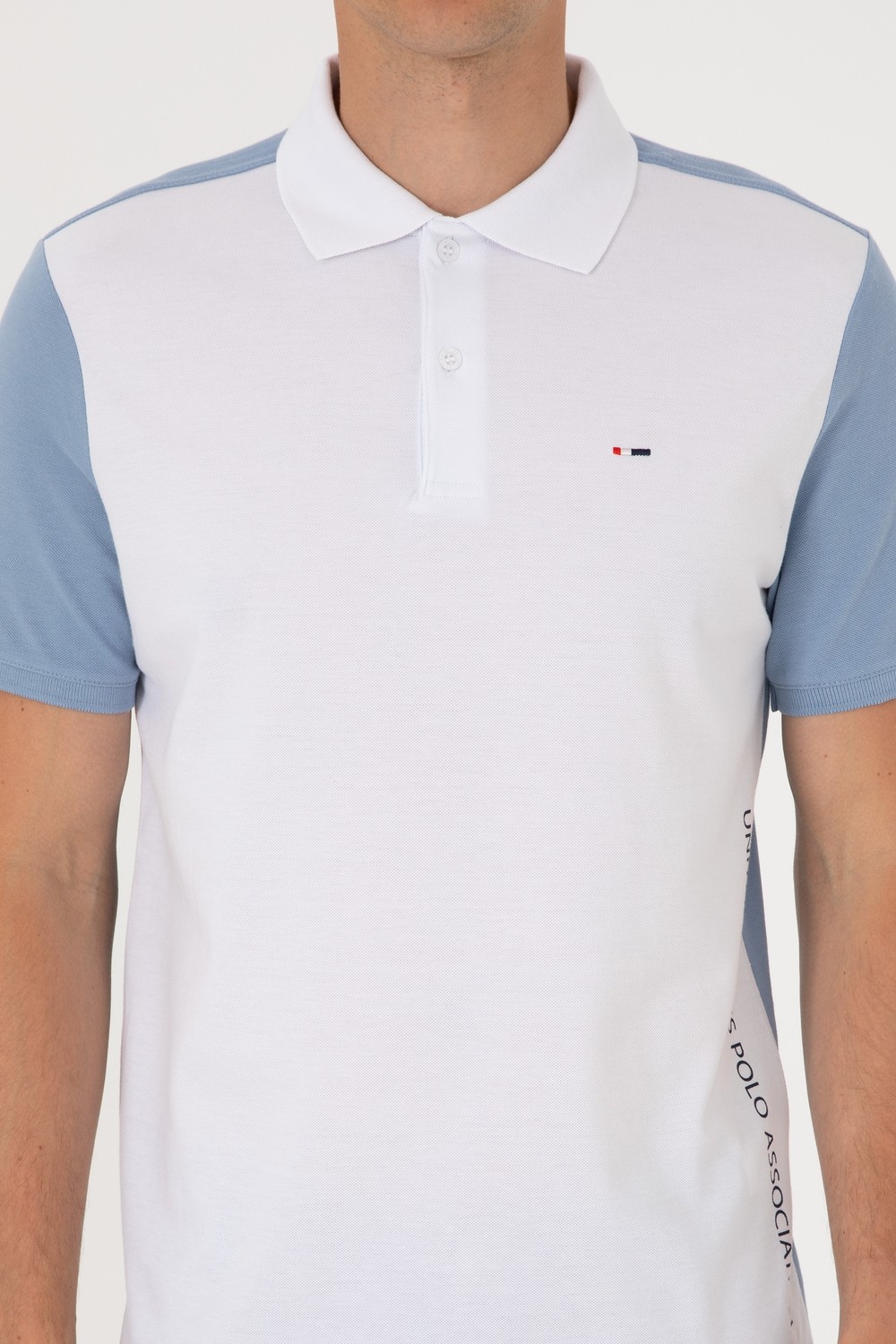 U.S. Polo Assn. Erkek Regular Fit Lacivert Polo Yaka Tişört 50306790-VR033 görsel 6