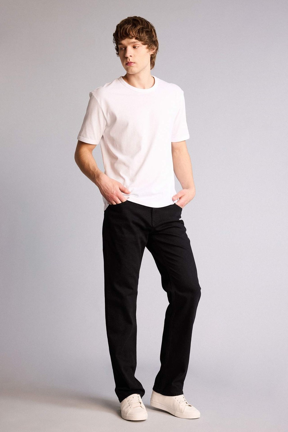 DeFacto Sergio Regular Fit Normal Bel Boru Paça Pantolon G8483AX26SM görsel 2