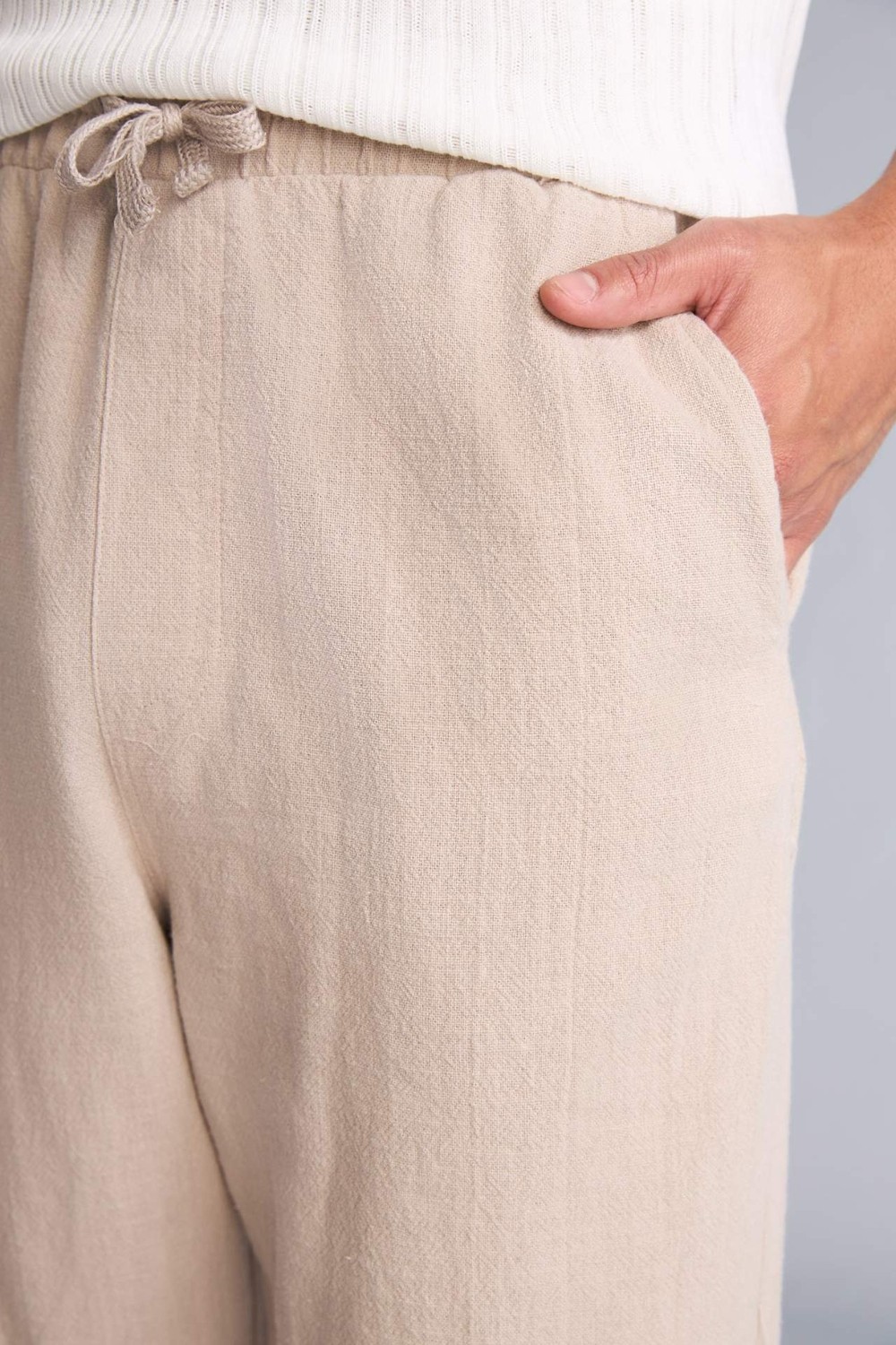 DeFacto %100 Pamuk Baggy Fit Pantolon G2592AX26SP görsel 8