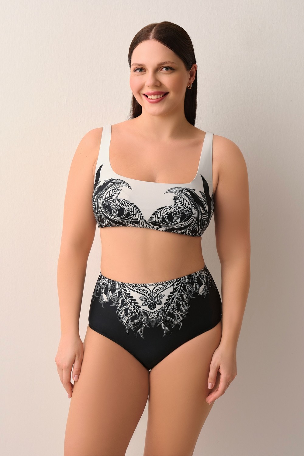 Suwen Lisa Yüksek Bel Bikini Alt görsel 2