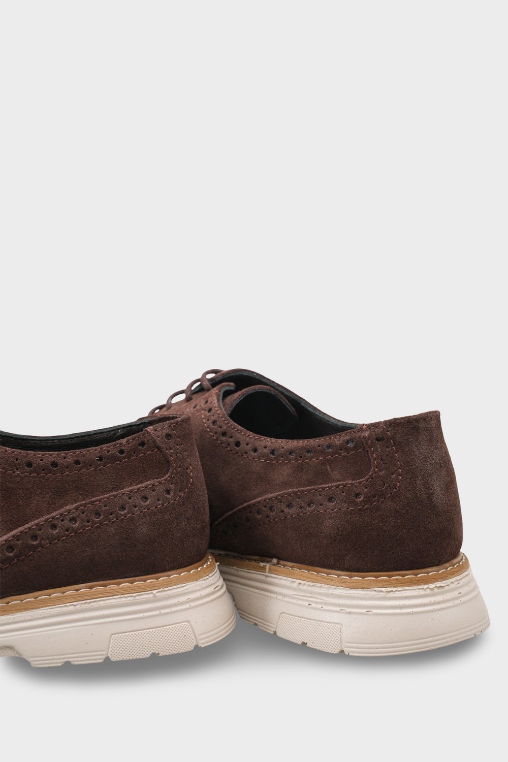 Capone Outfitters Joachim Hakiki Deri Süet Bağcıklı İçi Hakiki Deri Astarlı Erkek Loafer Ayakkabı görsel 2