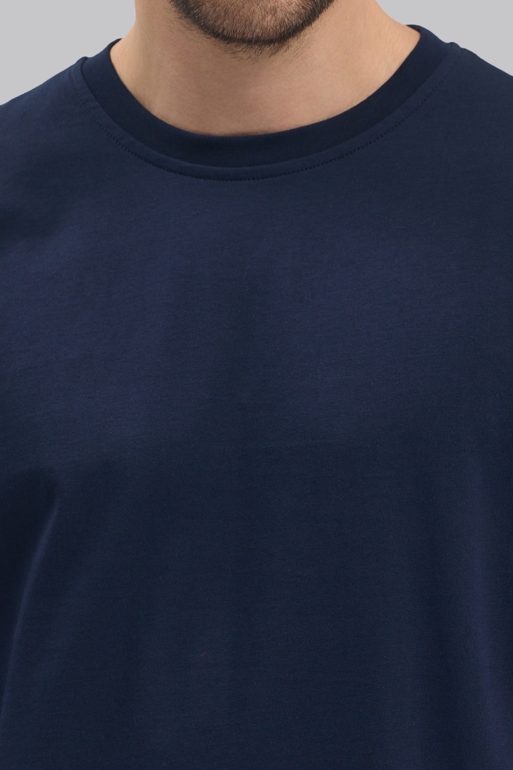 Mencod 5615 Erkek Uzun Kollu Basic T-Shirt %100 Pamuk Regular Fit Bisiklet Yaka Sweat görsel 7