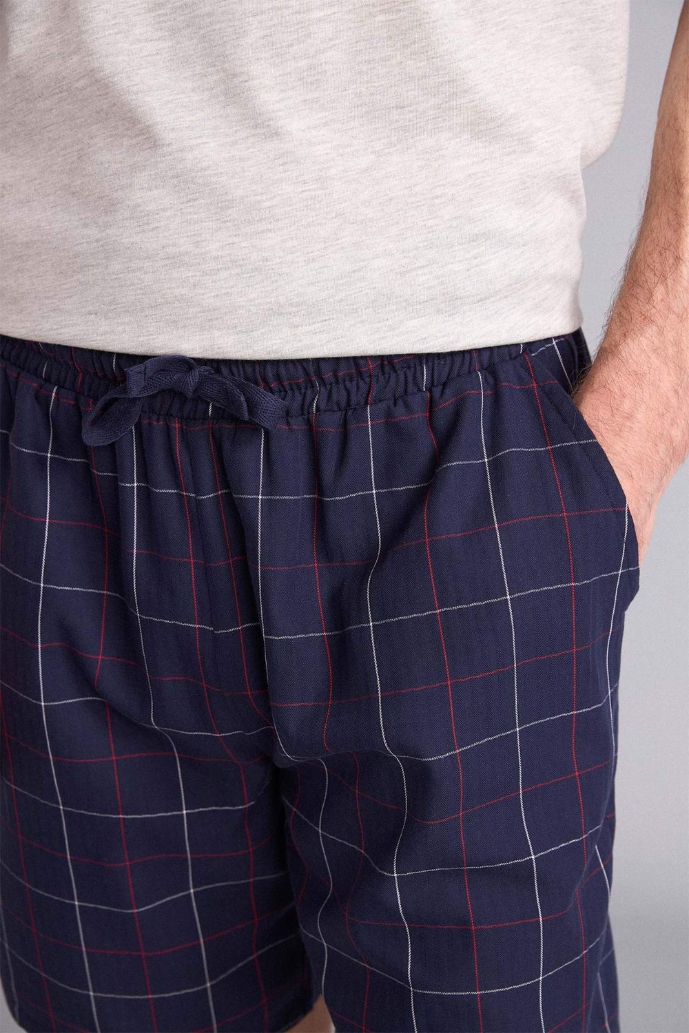 DeFacto %100 Pamuk New Regular Fit Cepli Kısa Boy Poplin Alt H4788AX26SP görsel 4