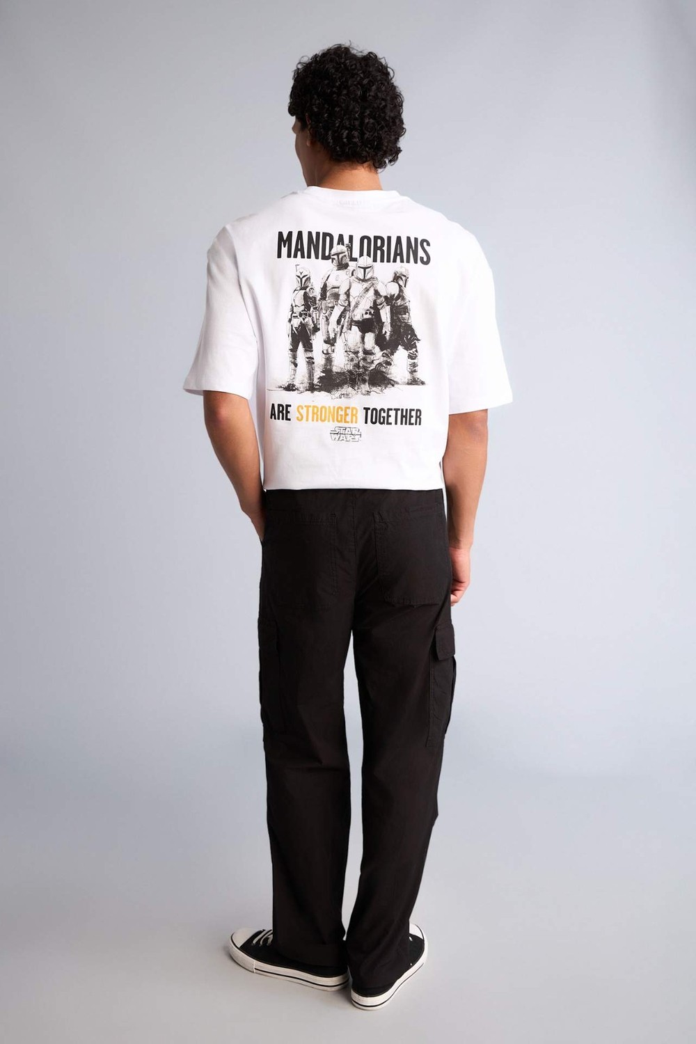 DeFacto %100 Pamuk Baggy Kargo Cepli Pantolon G8147AX26SM görsel 6