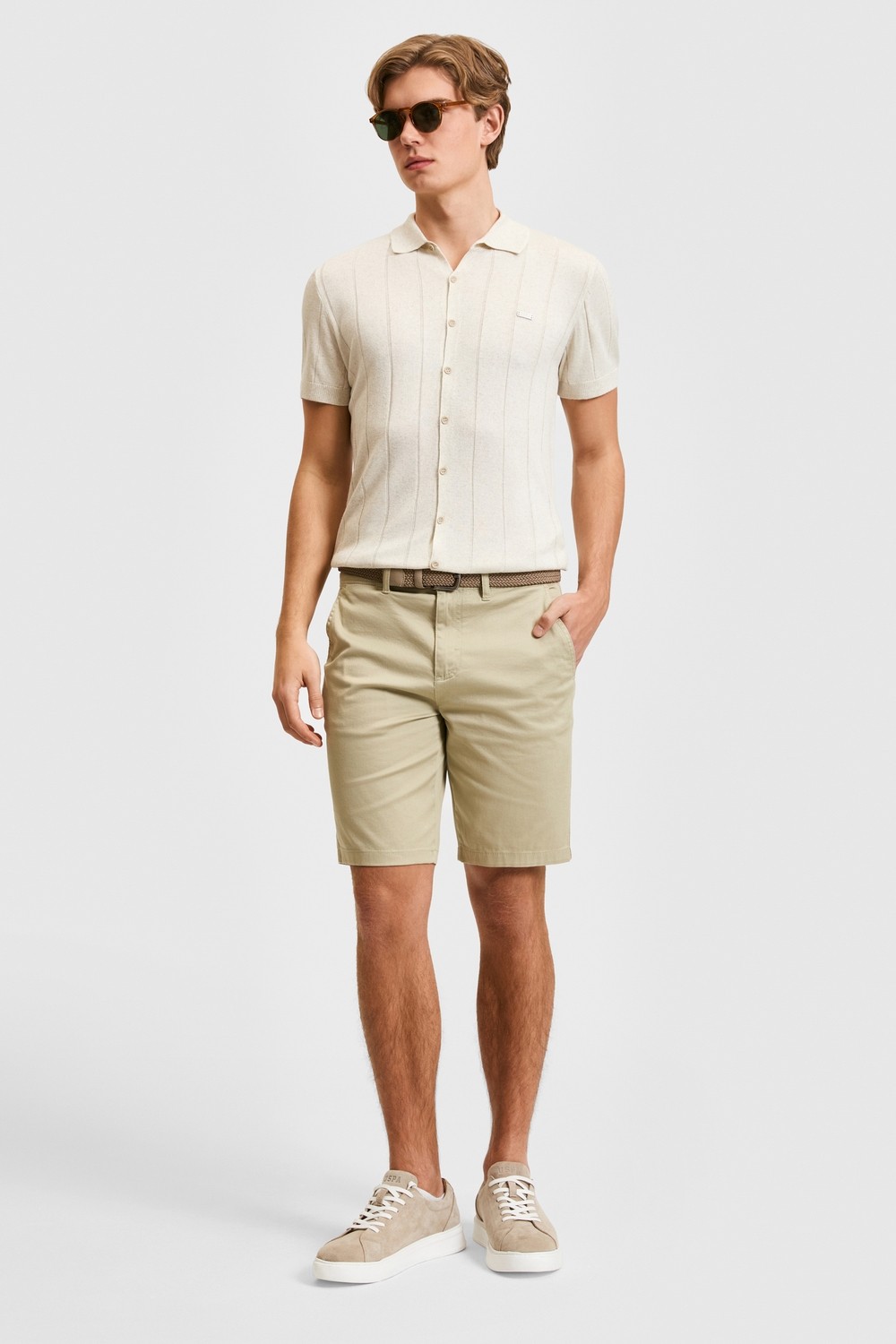 U.S. Polo Assn. Erkek Lacivert Dokuma Şort 50322320-VR033 görsel 3