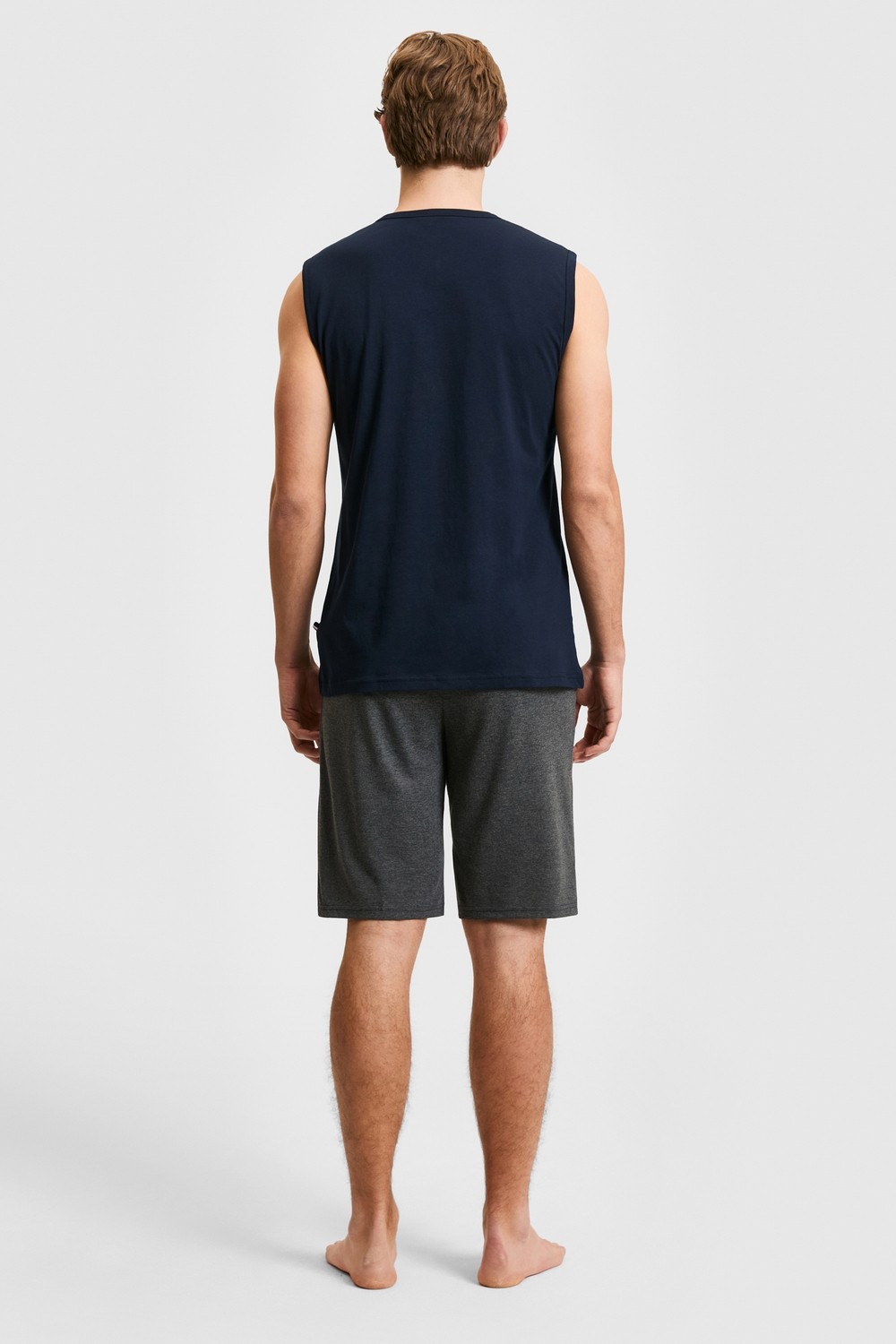 U.S. Polo Assn. Erkek Lacivert Pijama Takımı 50326140-VR033 görsel 5