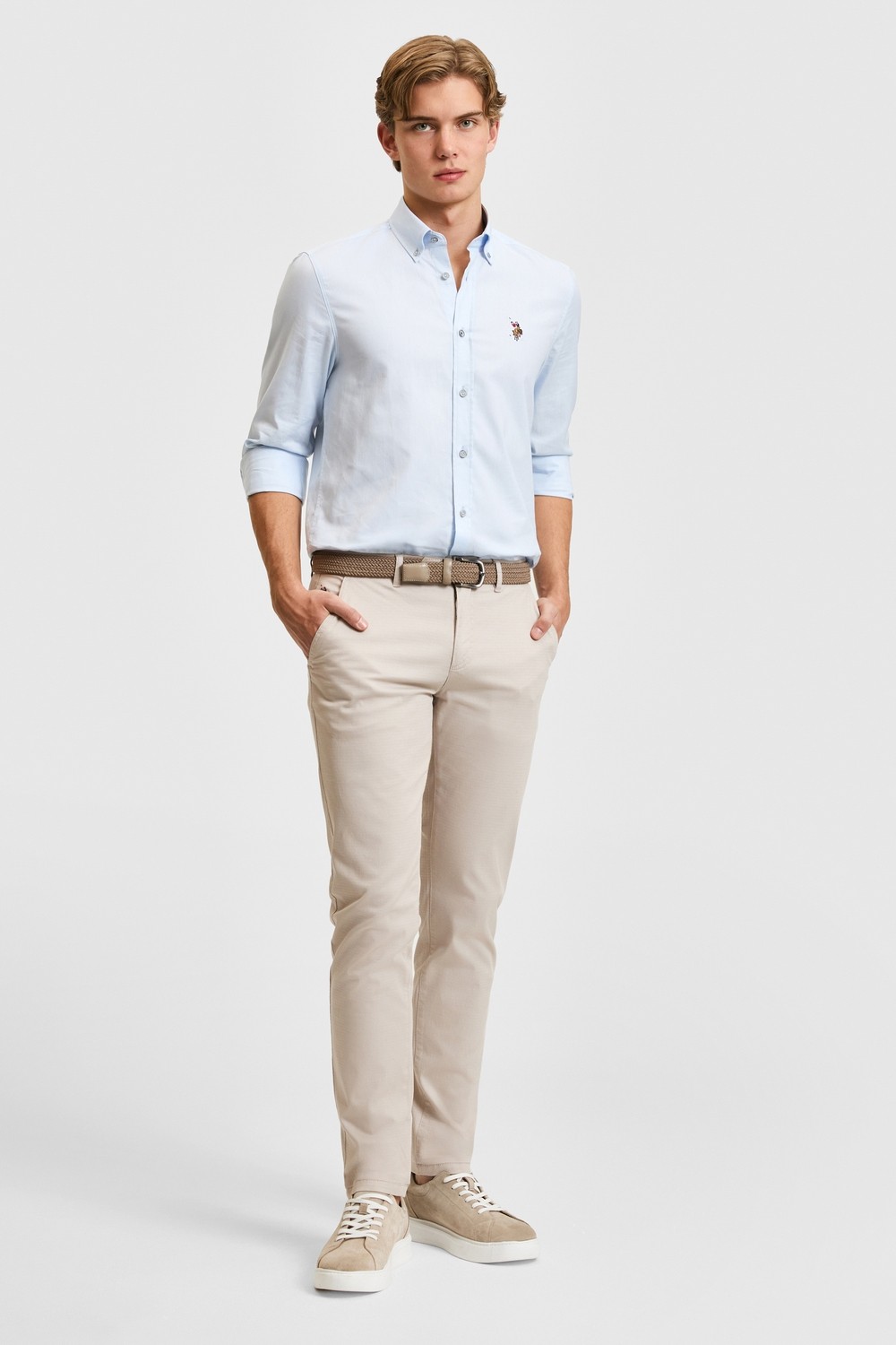 U.S. Polo Assn. Erkek Siyah Kanvas / Chino Pantolon 50322310-VR046