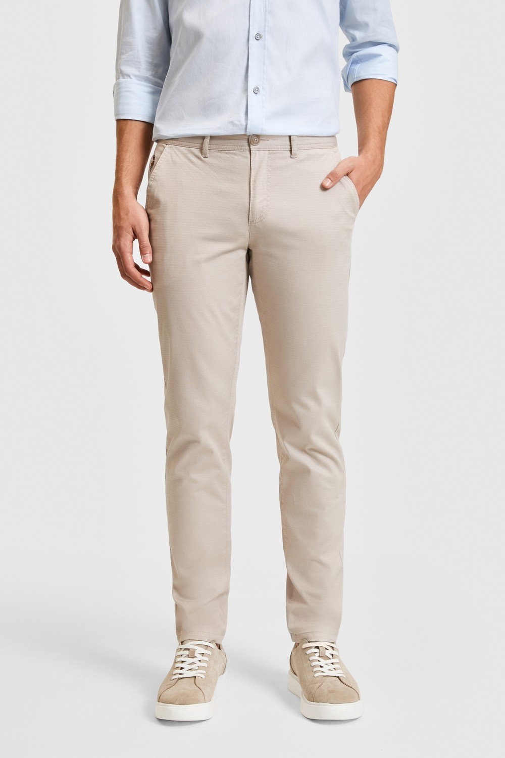 U.S. Polo Assn. Erkek Siyah Kanvas / Chino Pantolon 50322310-VR046 görsel 2