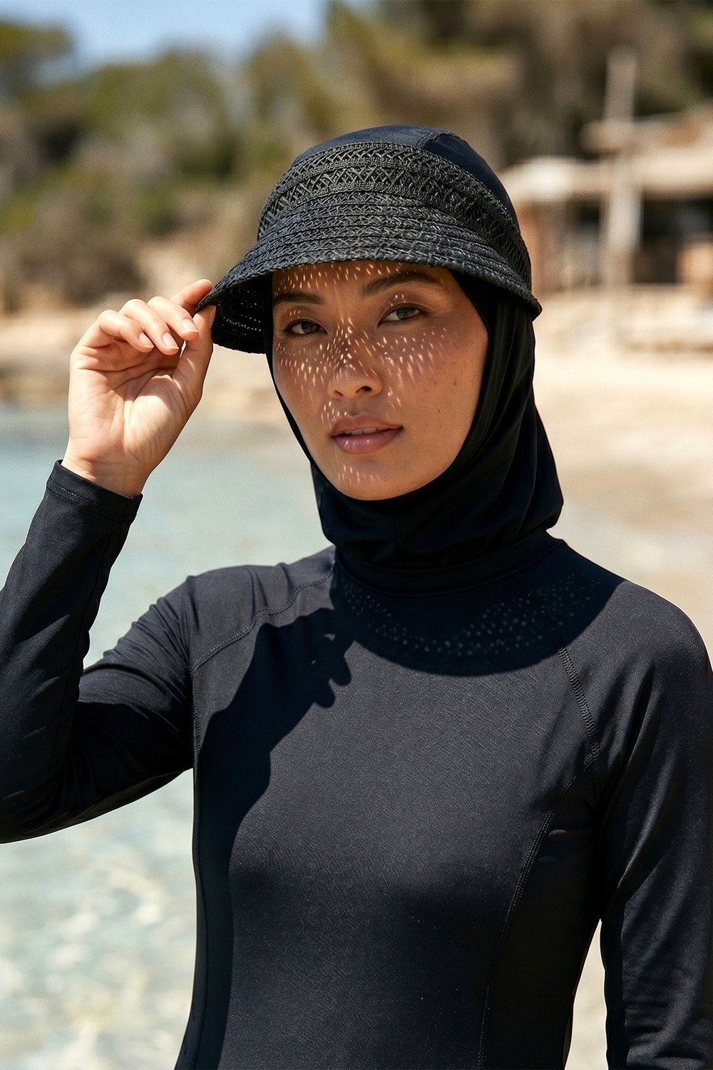 Remsa Mayo Geniş Siperlikli Vizör Hasır Şapka Güneş Koruyucu Siperlik 2127 Camel